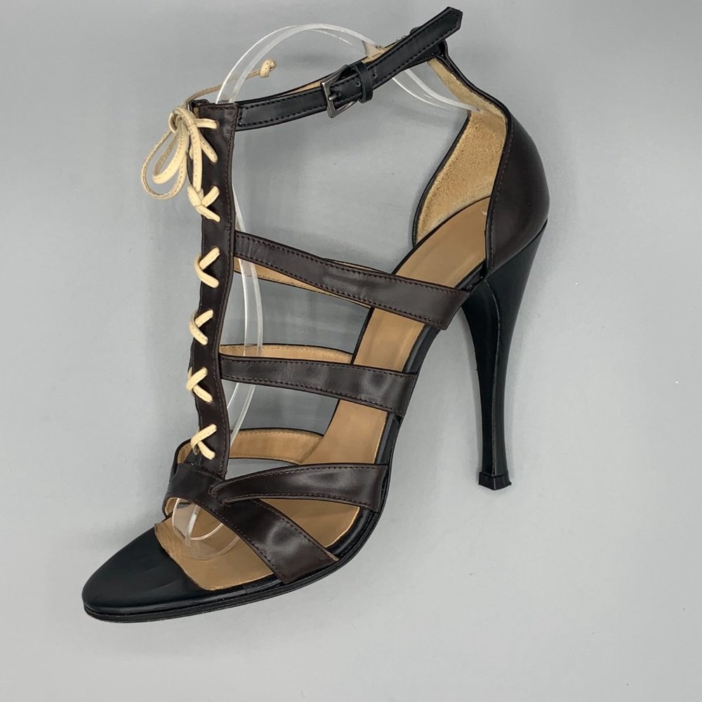 Paul Andrew Brown Sandals in Leather (40)  - FL-SH-037